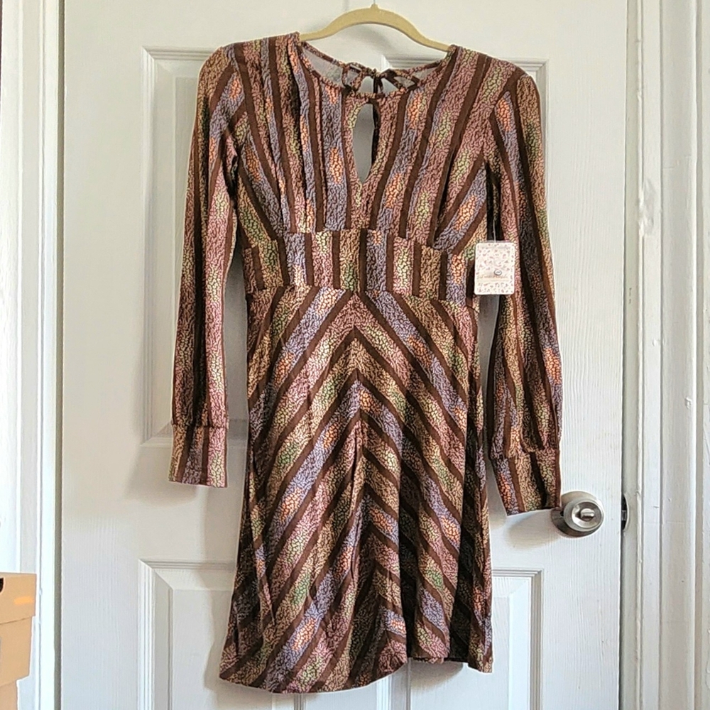 Free People  Women's Striped  Dress Size 4